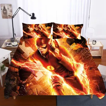 

The Flash Bedding Set Bed Linen Bed Sheet Jogo De Cama Posciel Couple Nevresim Takimlari Bettwaesche Luxury Bedding Sets Duvet