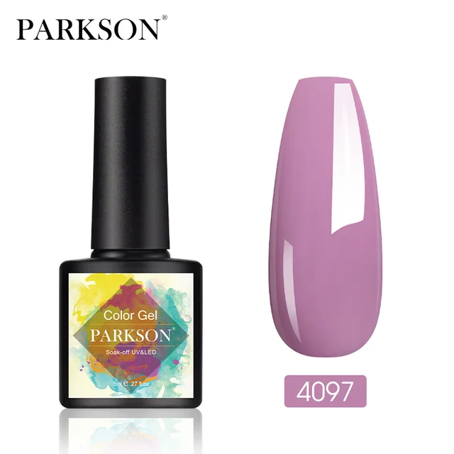 Parkson No Wipe Top Coat Base Coat Nail Gel polish Design Enhancer Varnish Semi Permanent Soak Off UV LED Nail Art Tool 4097