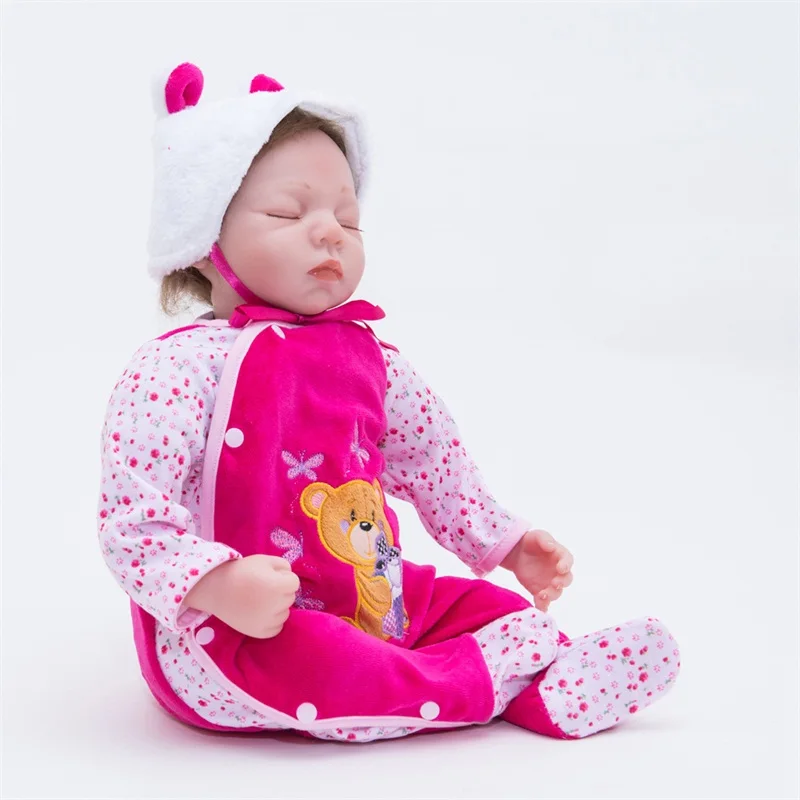23 дюйма силиконовая виниловая кукла Reborns Реалистичная силиконовая кукла Reborn Baby Dolls Reborn Baby для малышей, для детей, для игр и подарков