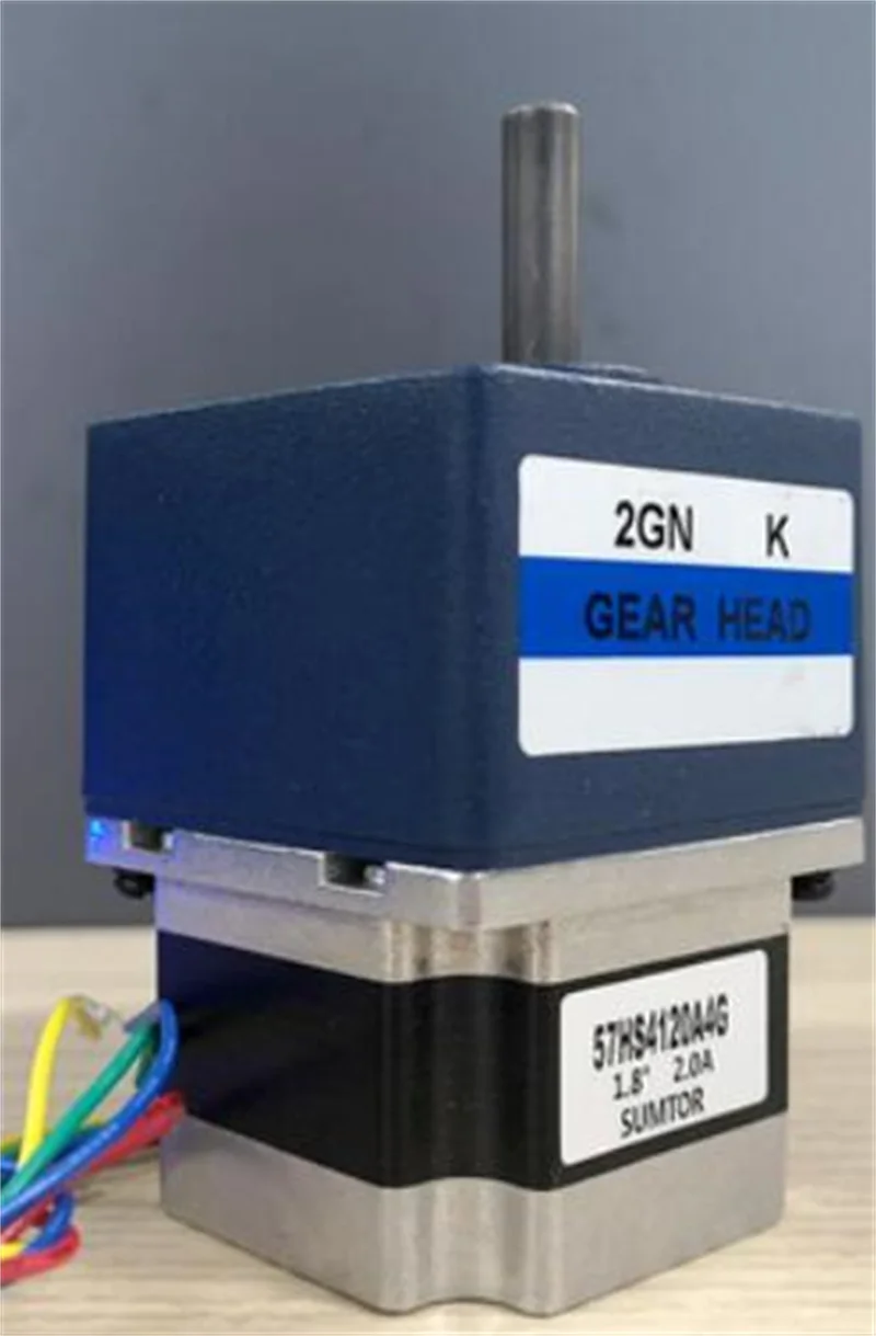 

Frame 57mm Gearbox Stepper Motor NEMA 23 Geared Stepper Motor Length 41mm 0.55N.m 2A Ratio 3:1 or 5:1 or 10:1