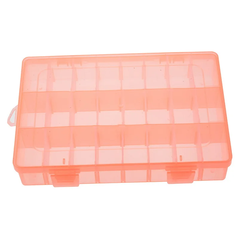 garden tool bag 24 Grids DIY Tools Packaging Box Portable Electronic Components Screw Removable Storage Screw Jewelry Tool Case Colorful Plastic portable tool chest