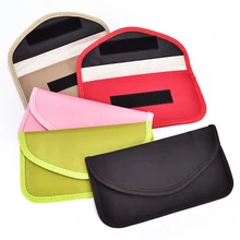 Anti radiação sinal blindagem blocker saco telefone celular rf sinal blindagem saco caso bolsa