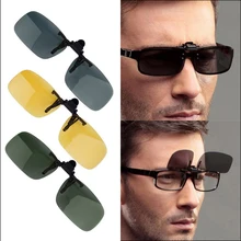 Рыболовный клип для очков на Стиль Зажимы в виде солнцезащитных очков UV400 поляризованные рыболовные очки день/ночное видение очки зажимы