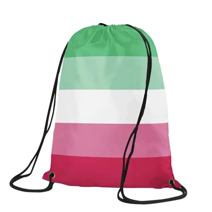 Лидер продаж Abrosexual гордость походная сумка на шнурке с логотипом 30x45 см