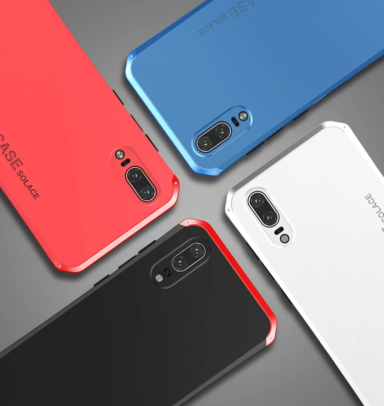 Для huawei p20 чехол Роскошный элемент телефонные чехлы с дизайнерским алюминием и ПК корпус для huawei P10 Plus mate 9 honorv 8