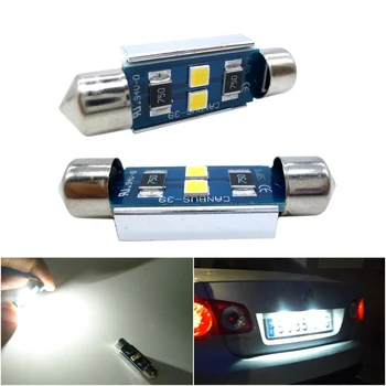 

2x C5W LED CANBUS Bulb Festoon C5W Trunk Dome Map Bulb Light For Volkswagen VW Golf 3 4 5 6 Passat B6 B5 3c Polo