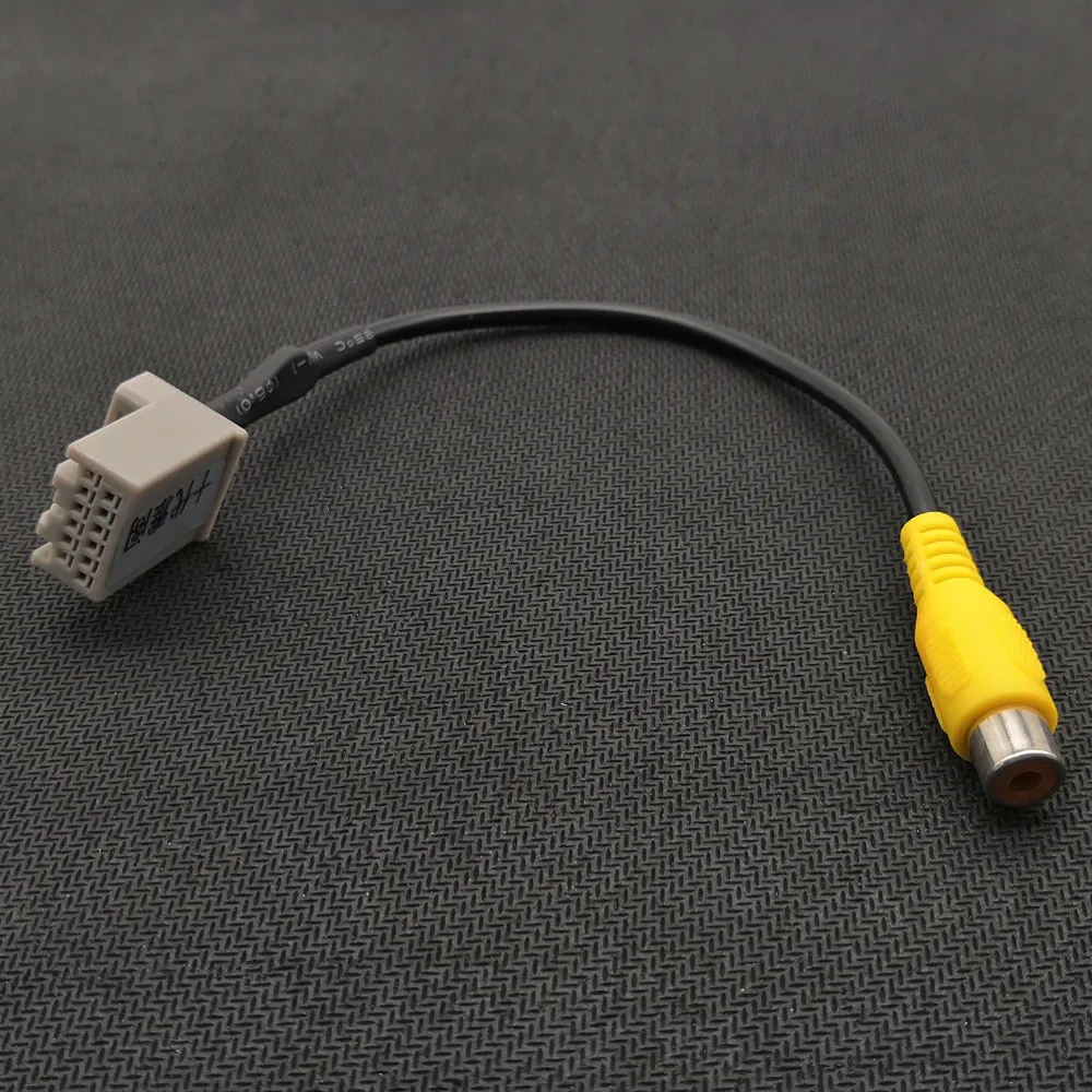 YIFOUM 10 шт. 12Pin видео вход переключатель обратная камера RCA Кабель-адаптер для Honda Inspire Accord 10th