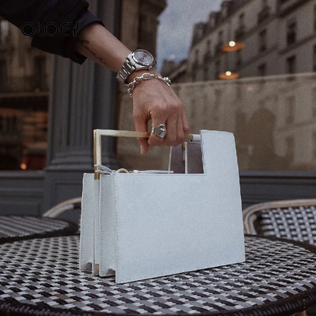 Vintage 1950s Silver Metal and Grey Lucite Box Purse/ Brass Filigree Lid  Handbag/ Die-cut Mid-century Evening Cocktail Bag - Etsy