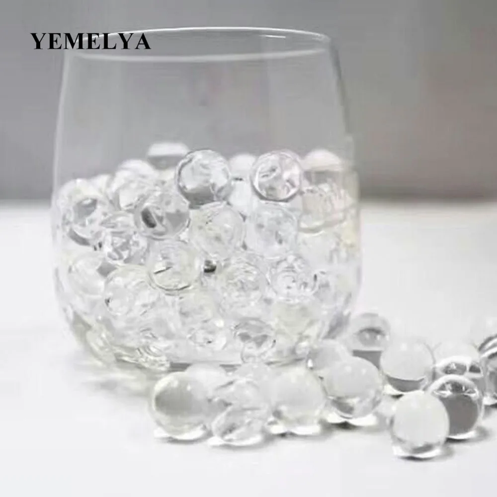 10000Pcs Gel Pearls Hydrogel Balls Paintball Bullet  Suck Water Gun Accessories Gel blasting toy