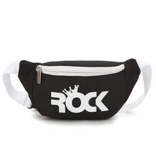 Новая детская поясная сумка для детей, холщовая нагрудная сумка для девочек, поясная сумка на молнии с буквенным принтом, вместительная сумка в виде почек и бананов, сумка через плечо