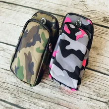 Армейские фанаты, красочные нарукавники для мобильного телефона, для езды, для упражнений, для ночного бега, для рук, сумка для рук, для ношения, разъем для наушников, всегда прослушивающий Муси