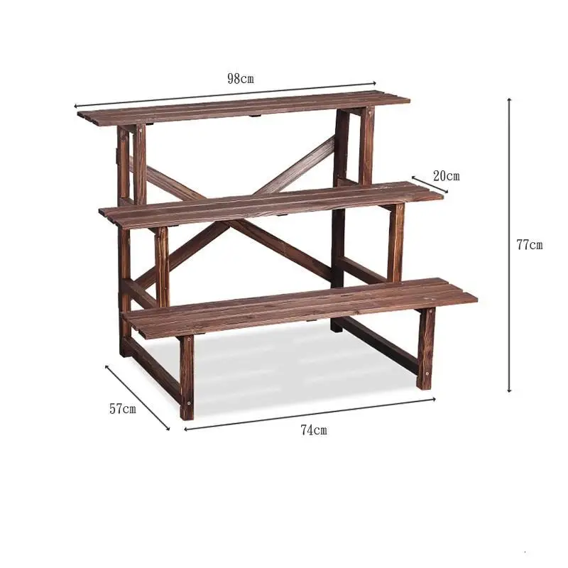 MODEL E Bunga Suporte Flores Крытая полка для строительных лесов Porta Piante Estanteria Para Plantas полка Dekoration напольная Цветочная подставка для растений - Цвет: MODEL E