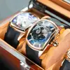 2022 Reef Tiger/RT New Arrival Mens Rose Gold Case Blue Dial Rubber Strap Waterproof Automatic Watch RGA3069S ► Photo 2/6