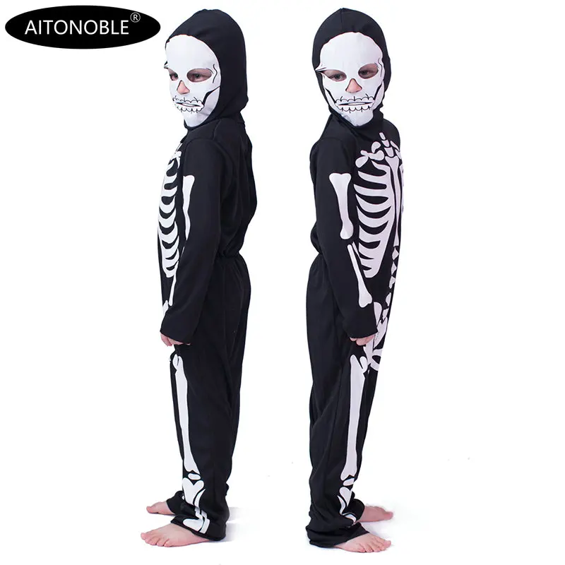 Aitonoble New Costume Kids Costume Supergir Dress Girl's Dress Hat Cosplay Halloween For Children All Saints' Day