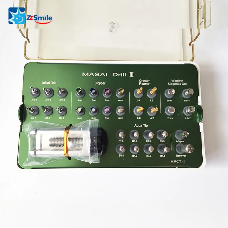 

CE Approved Original MAS3-01 Dental Masai Drill Kit 3
