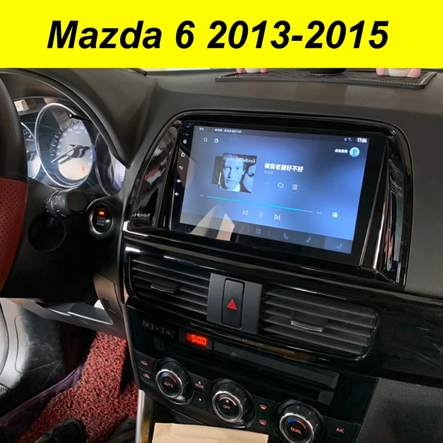 Автомобильный мультимедийный плеер 2DIN 64 ГБ Android 10 GPS для Mazda 6 MAZDA6 2013-2015 Авторадио