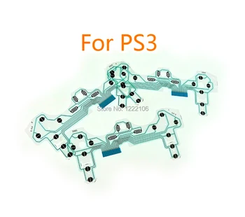 

1pc Replacement for PS3 Playstation 3 P3-3 Vibration Handle Controller Circuit Film Button Ribbon Conductive Keyboard Flex PCB