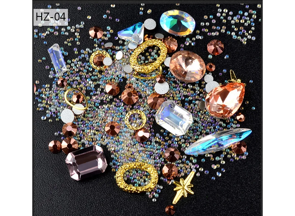 New Arrival Rhinestones for Nails Arts Decoration Christmas Nail Jewelry Crystals Supplies for Professionals Accessoires Beads