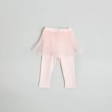 Idea/детская одежда; коллекция года; сезон осень; Новинка; Детские однотонные брюки-кюлоты в Корейском стиле; Детские газовые брюки; сезон осень; 9905