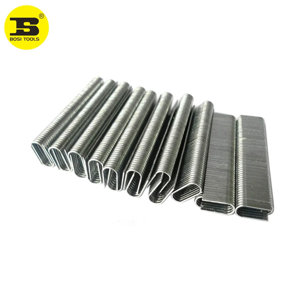 Скобы с круглой короной BOSI 1000 шт./упак. x10pack длиной 12/25 дюймов/12 мм | Обустройство