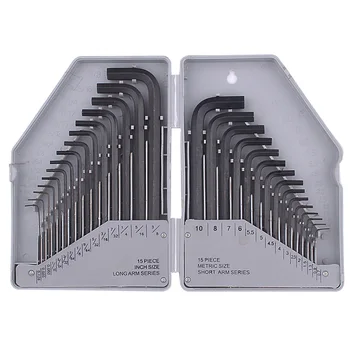 

Wrench hex wrench set L-type manual tool combination household tool set