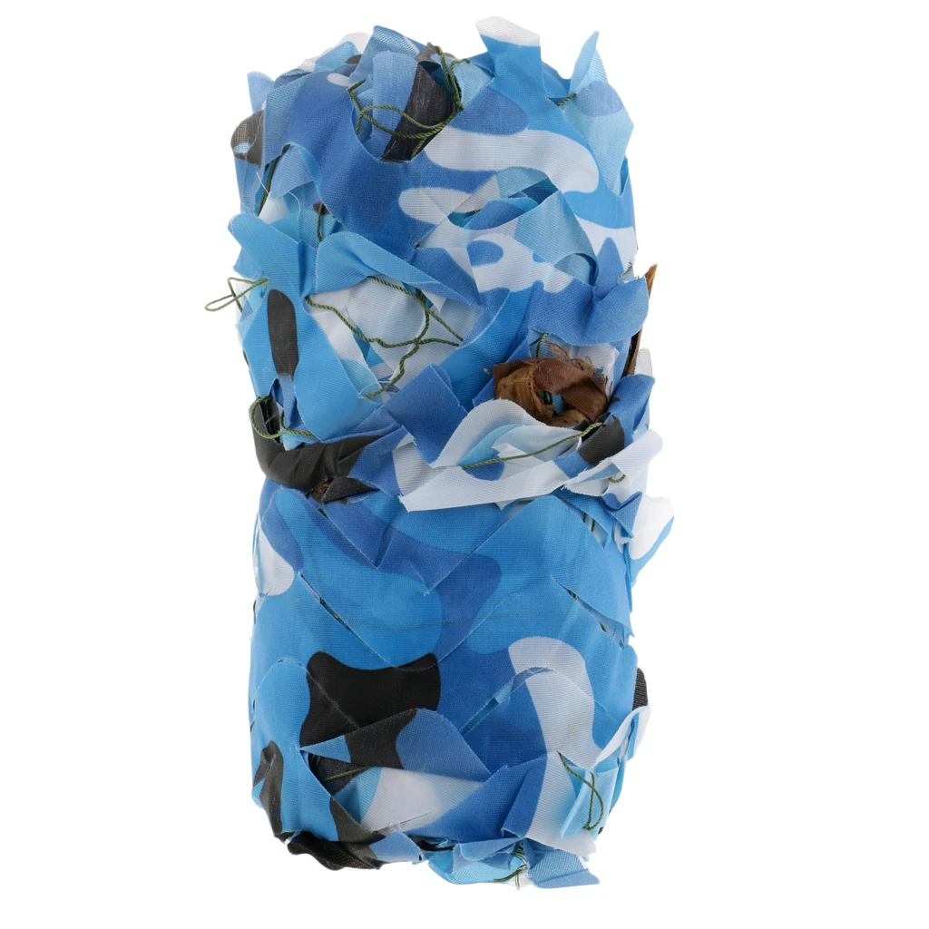 Outdoor Marine Camouflage Net Netting Tree Houses Theme Parks Film Base Decor for Sunshade Camping Shooting Hunting Net