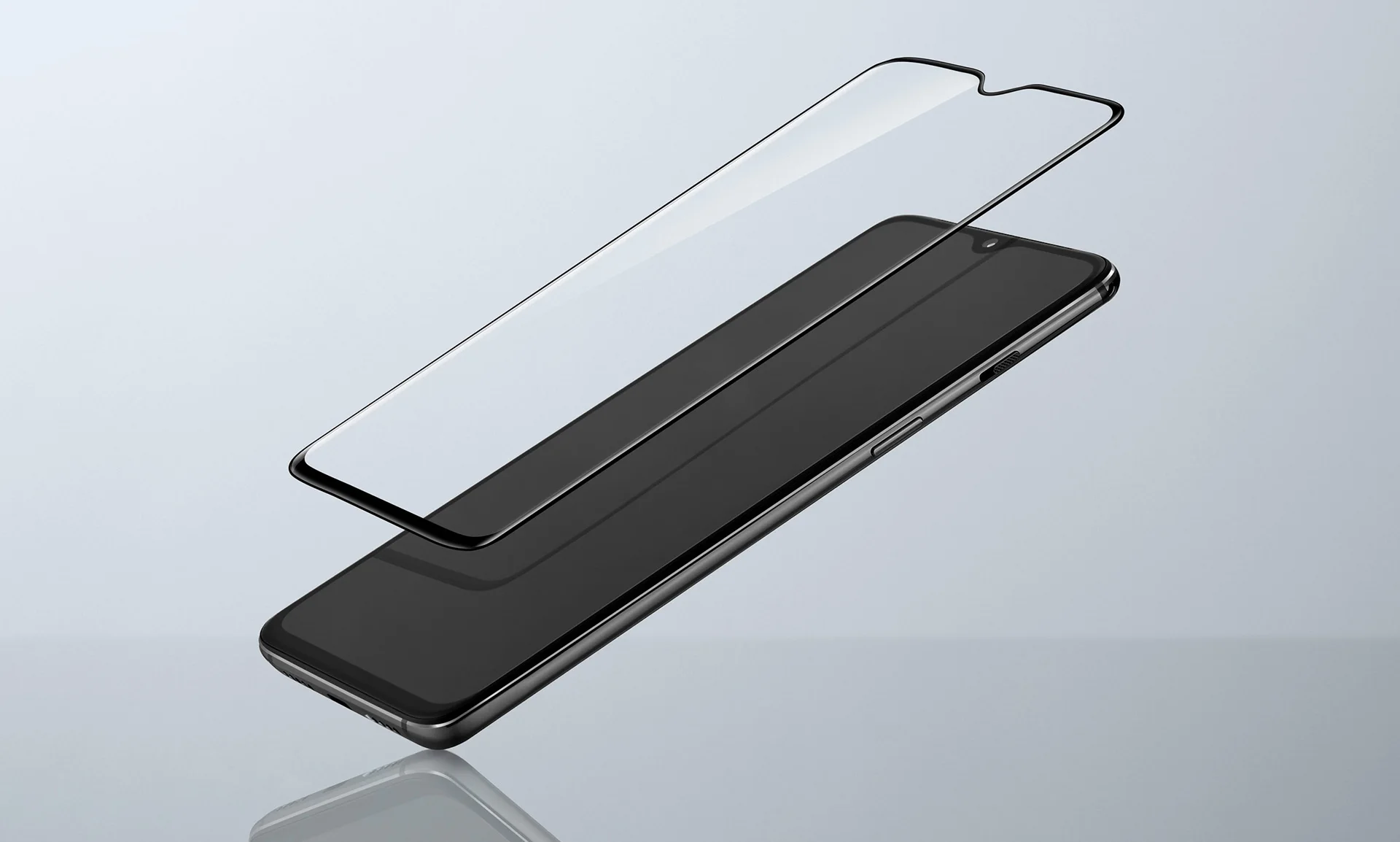 Oneplus 7, 3D, закаленное стекло, защита экрана, полное покрытие, идеально подходит для изогнутых краев, супер твердое, 9 H, олеофобное покрытие