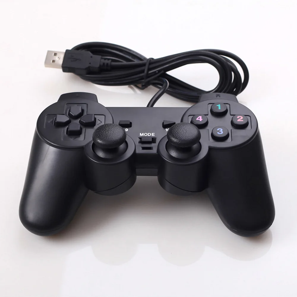 

Ps2-shape Game Controller Usb Wired Controller Game Controller Game Console Accessories For Pc Computer/windows