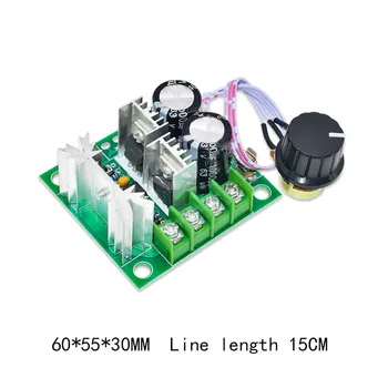 

DC 12 V-40 V 10A PWM DC Speed Control Switch Control; Module Regulator Dimmer 13khz Frequency Plastic and Metal DIY