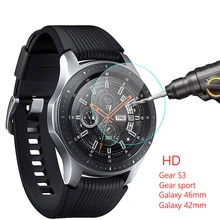 Galaxy watch 46 мм для gear S3 samsung Galaxy watch 42 мм gear Sport band S2 защита экрана 9H 2.5D S 3 Frontier закаленное стекло