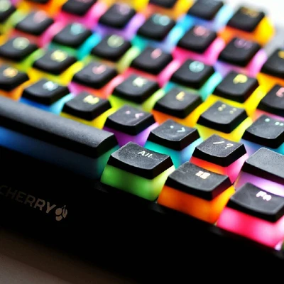 Механический колпачок для клавиатуры PBT Pudding 1 комплект колпачки ключей Filco Ikbc Ducky