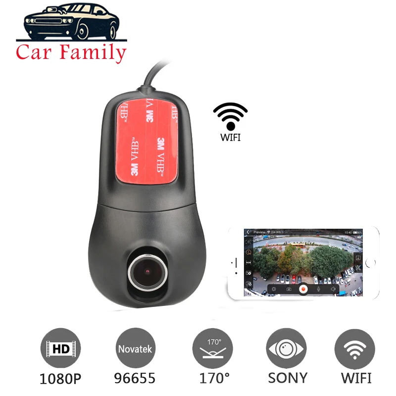 Dashcam Full HD 1080P скрытый Мини цифровой видеорегистратор Novatek 96655 SONY IMX 322 Dash Cam ночное