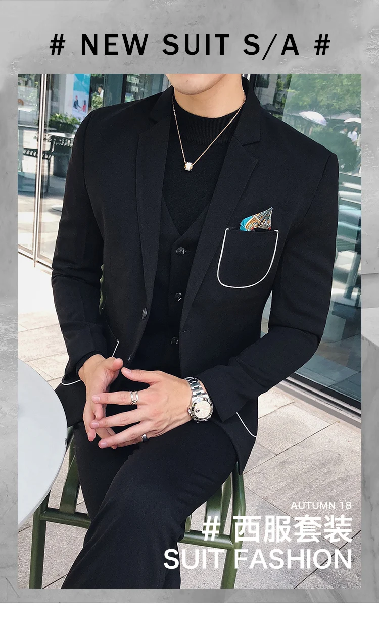 Костюм мужской зимнее, зауженное, костюм Homme Mariage жаккардовый, 3 предмета, смокинг для выпускного вечера, деловой костюм, мужской свадебный костюм
