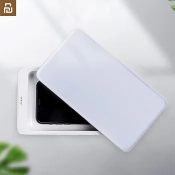 

youpin FIVE Multi-function disinfection box 360 degree UVC-LED disinfection 10w wireless fast charge Open cover closes harmless