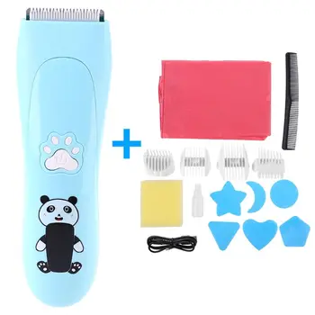 

Baby Hair Clipper Mute Razor Electric Rechargeable Infant Child Shaving Head Device Household 95AC