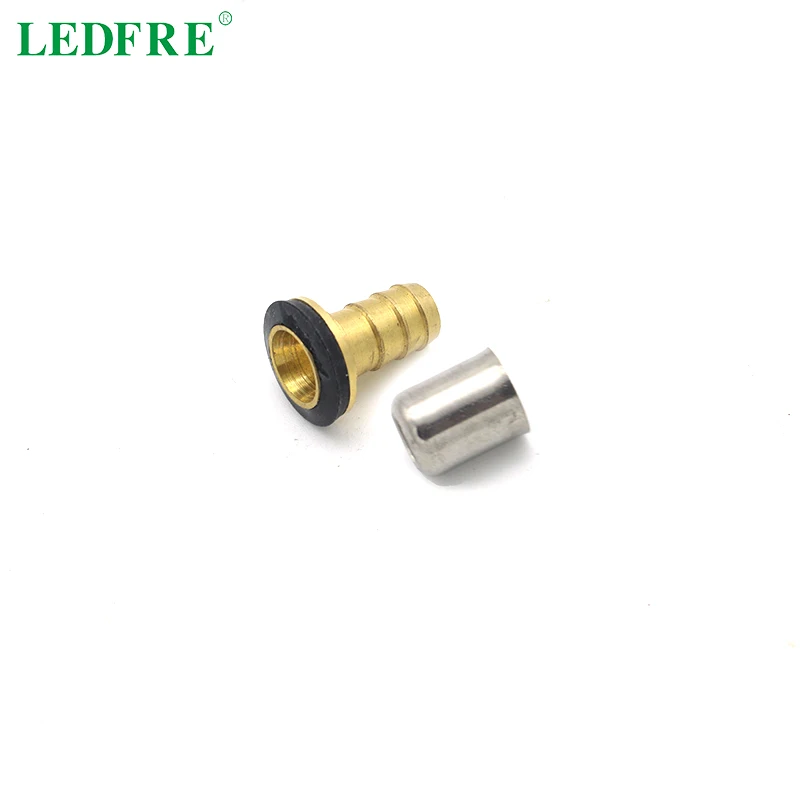 LEDFRE G3/8 * M10 1 кухонный смеситель Pex труба 304 гибкая из нержавеющей стали с оплеткой