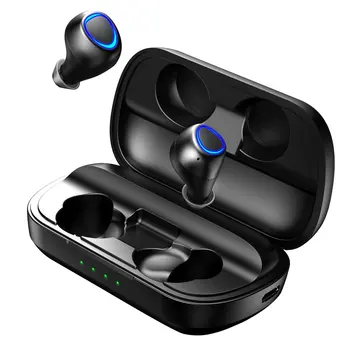 

2019 New IP010 PLUS 135 Hour Playtime Support AAC TWS Bluetooth Headset V5.0 Wireless Earphone Hi-Fi Stereo Sound Earphone