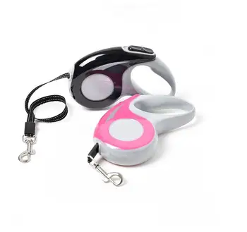 

Pet Retractable Dog Leash 3m 5m Dog Walking Running Lead Automatic Leash Dog Poop Bag For Pitbull Bulldog Big Large Dogs