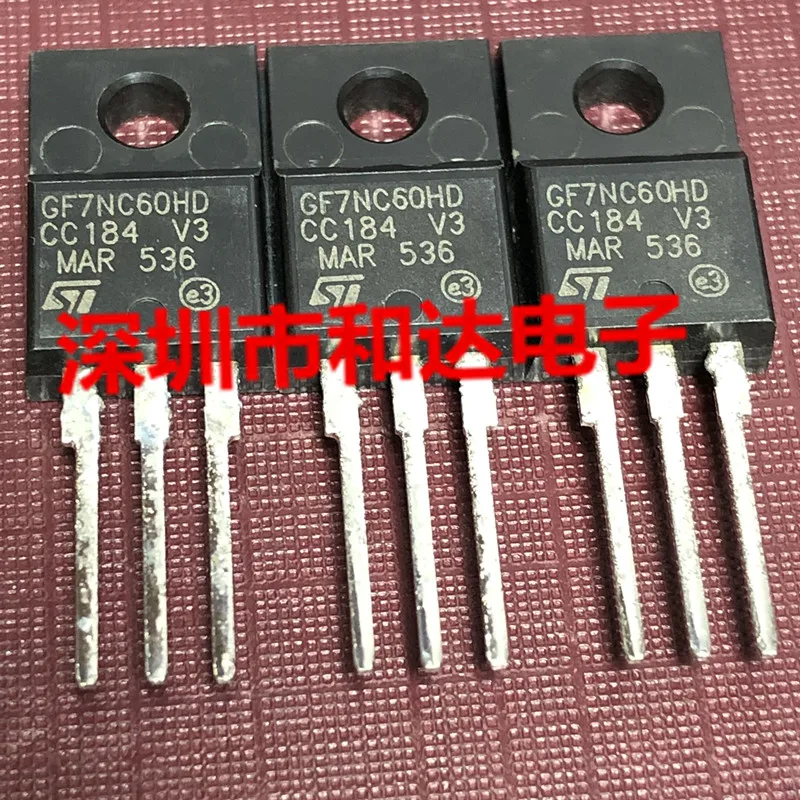 5 шт. GF7NC60HD STGF7NC60HD TO-220F 600V 14A