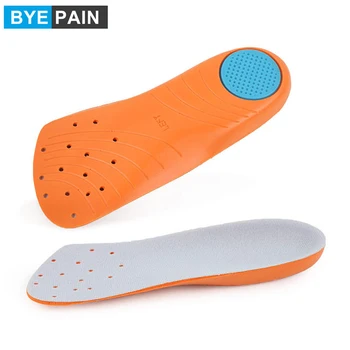 

1Pair BYEPAIN Men/Women 3/4 Length Flat Feet Orthotic Orthopedic Insoles With Arch Support Poron Heel Cushioning Pain Relief