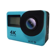 4K Сенсорный экран движения спортивные Камера 2,4G пульт дистанционного обнаружения движения DV двойной Экран экшн-камера DV трансграничные цифровые взрыв