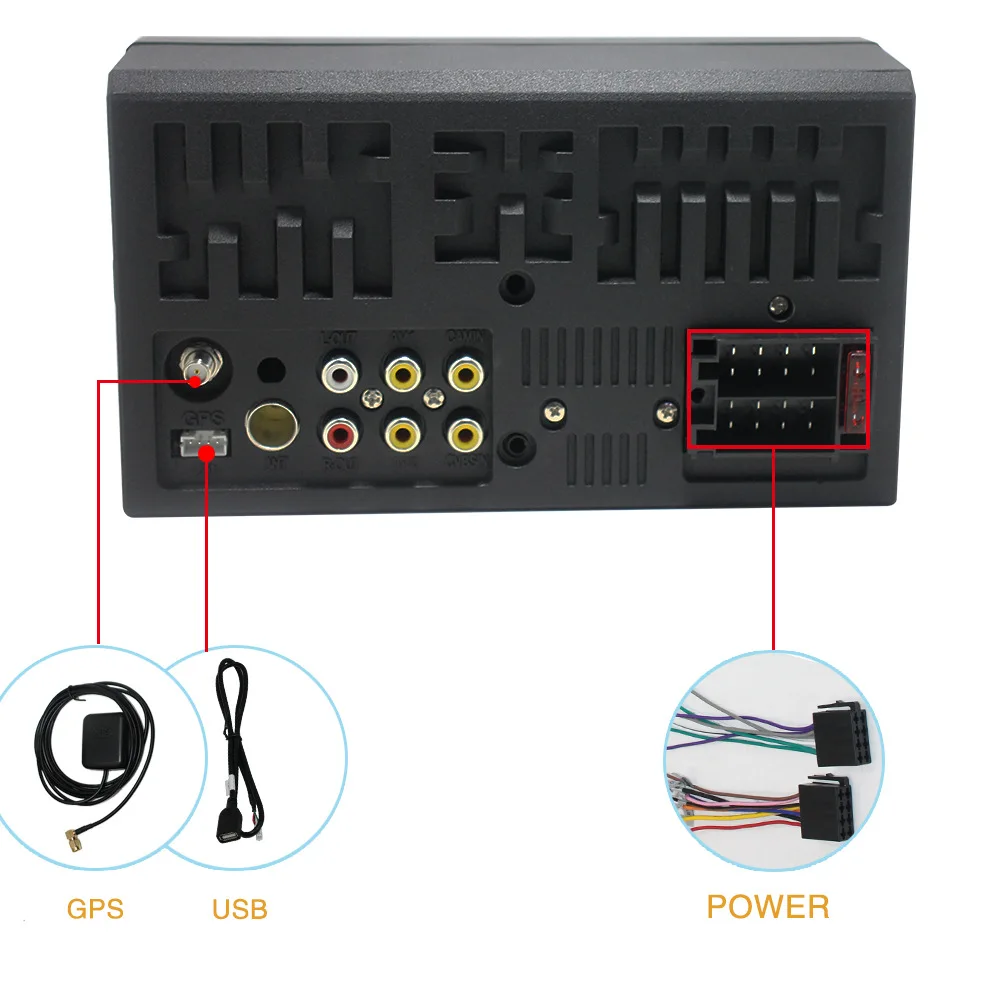 Cheap Android 8.1 2 Din Car radio Multimedia Video Player Universal auto Stereo GPS MAP For Volkswagen Nissan Hyundai Kia toyota CR-V 11