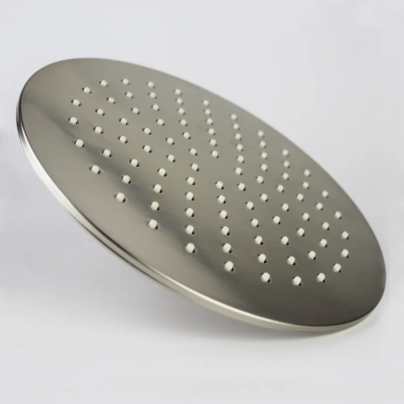 

Eight-Inch Circle Thin All/Satin Nickel Seal Oil-Style Top Spray Thin Supercharge ABS Top Shower
