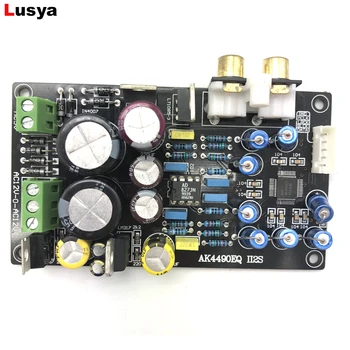 

Audio Decoder Board AK4490EQ I2S DAC decoder Board support 32BIT 768K Assembled G6-008