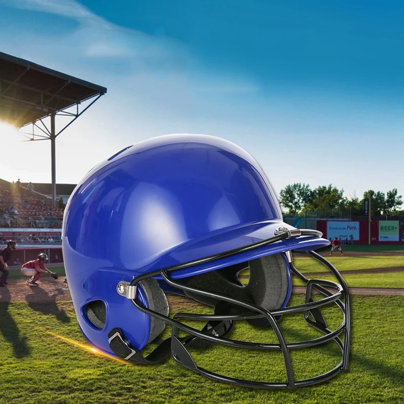 

Baseball Helmet Baseball Batting Helmet Softball Compact Mask Dual Density Impact-Adult