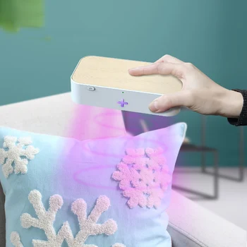 

UV Sterilization Container with 15W Wireless Charging Mobile Phone Masks UV Sterilization Lamp Portable Sterilization Box