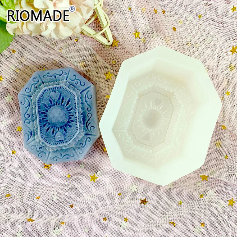 Klassische Muster Seife Form Royal Gericht Totem Stil DIY Handgemachte Herstellung Seife Silikon Form Schokolade Dessert Kuchen Backen Werkzeuge – Detail 9