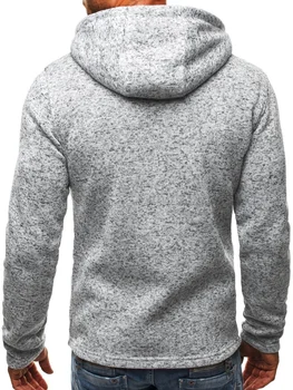 

2019 Men Hoodies Casual Cotton sweatshirt Winter Warm Plus size Sweatshirt Polyester Standard black hoodie
