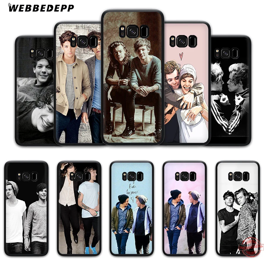 WEBBEDEPP Larry Stylinson Soft Case for Samsung J4 J6 Prime Plus J8 2018 J7 Dou A20E A70S A51 A71 A81 A91 | Мобильные телефоны и