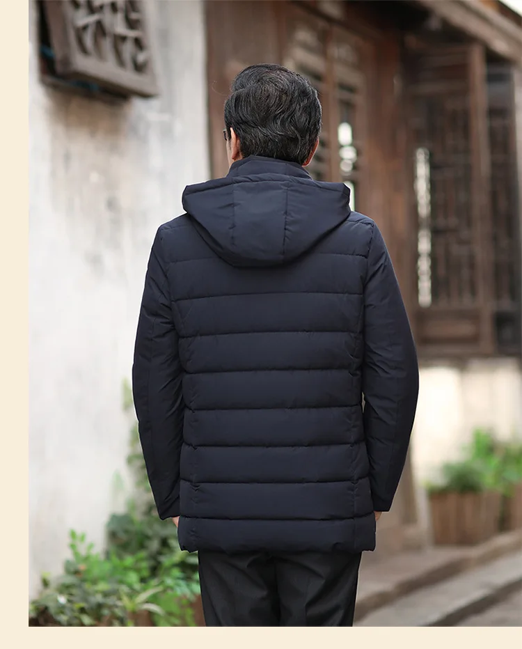 Cotton-padded Clothes Cotton Coat Men's Dad Winter New Products Men's Casual Cotton-padded Jacket Thick Tops Deconstructabl